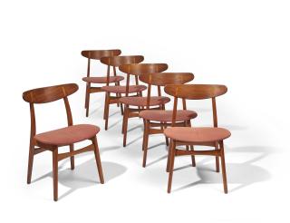 Hans J. Wegner - Set of Six Dining Chairs, designed 1951