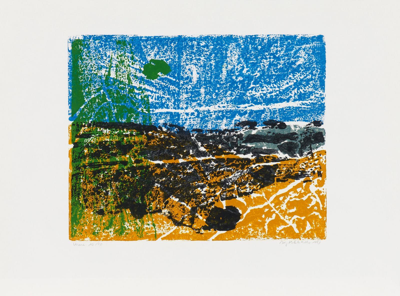 Hans-Jörg Holubitschka - Italien (2 Blätter aus einer Serie mit 6 Arbeiten: Verona, Trasimeno)