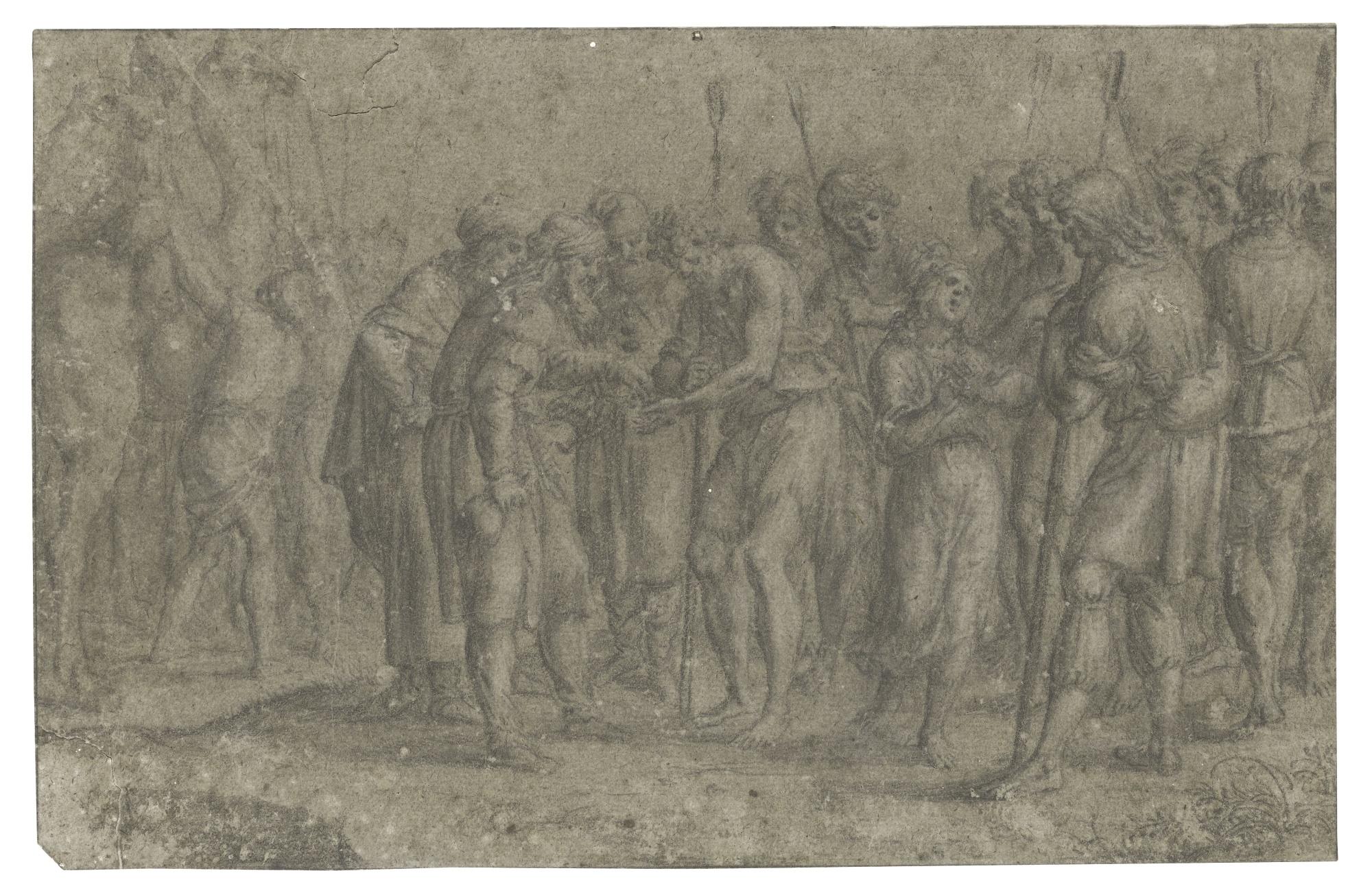 Hans Johann Rottenhammer The Elder - Joseph Being Sold Into Slavery