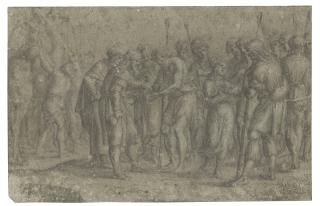 Hans Johann Rottenhammer The Elder - Joseph Being Sold Into Slavery