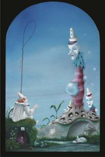 Hans Kanters - Clown Met Zelfportret