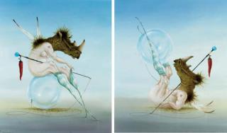 Hans Kanters - Untitled - a dyptich