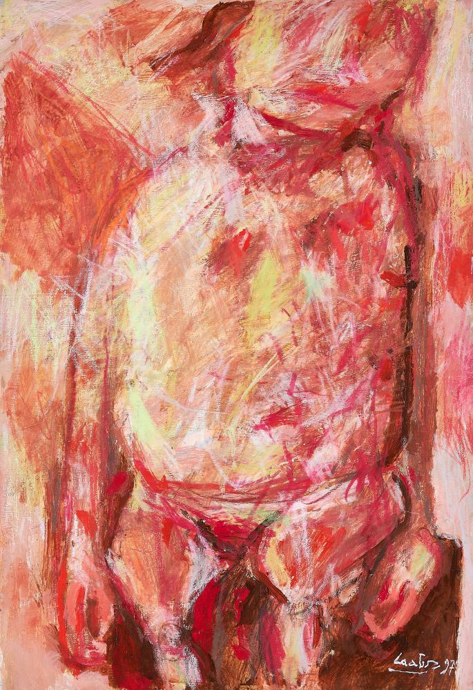 Hans Laabs - Sitzende.