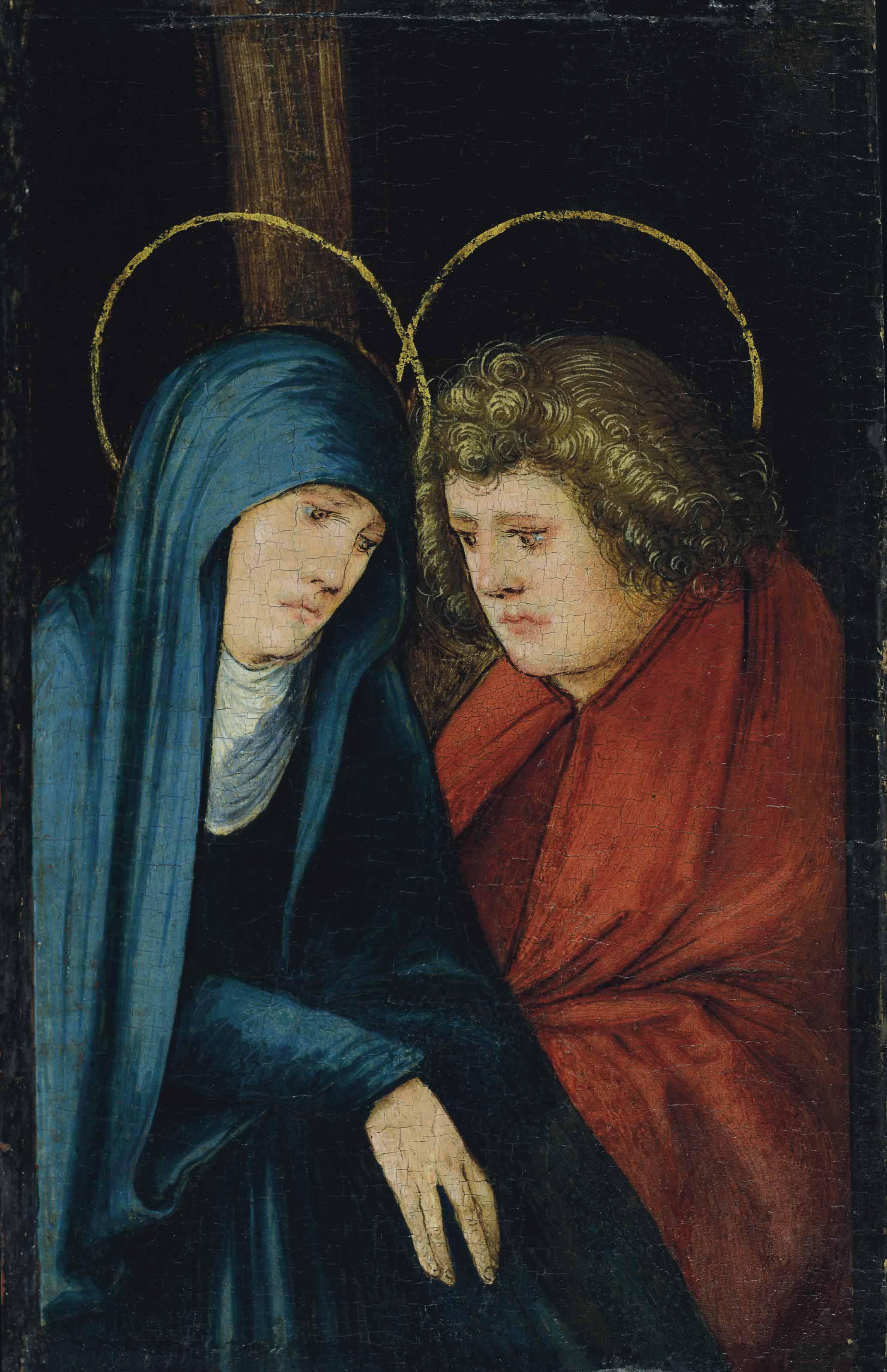 Hans Leonard Schaufelein - La Vierge et saint Jean au pied de la croix