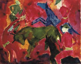 Hans Ludwig Katz - Stierkampf - Bull Fight