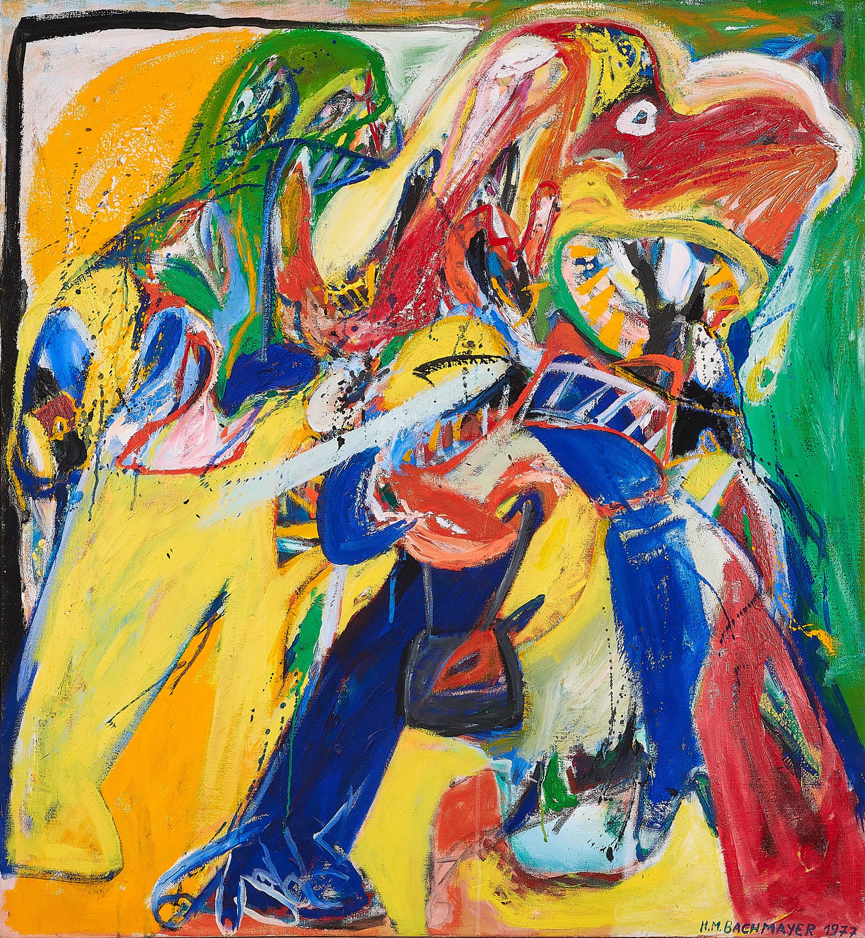 Hans Matthäus Bachmayer - Seelenfrösche.