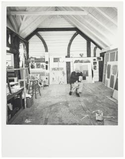 Hans Namuth - Hans Hofmann, Provincetown, Mass.,1963