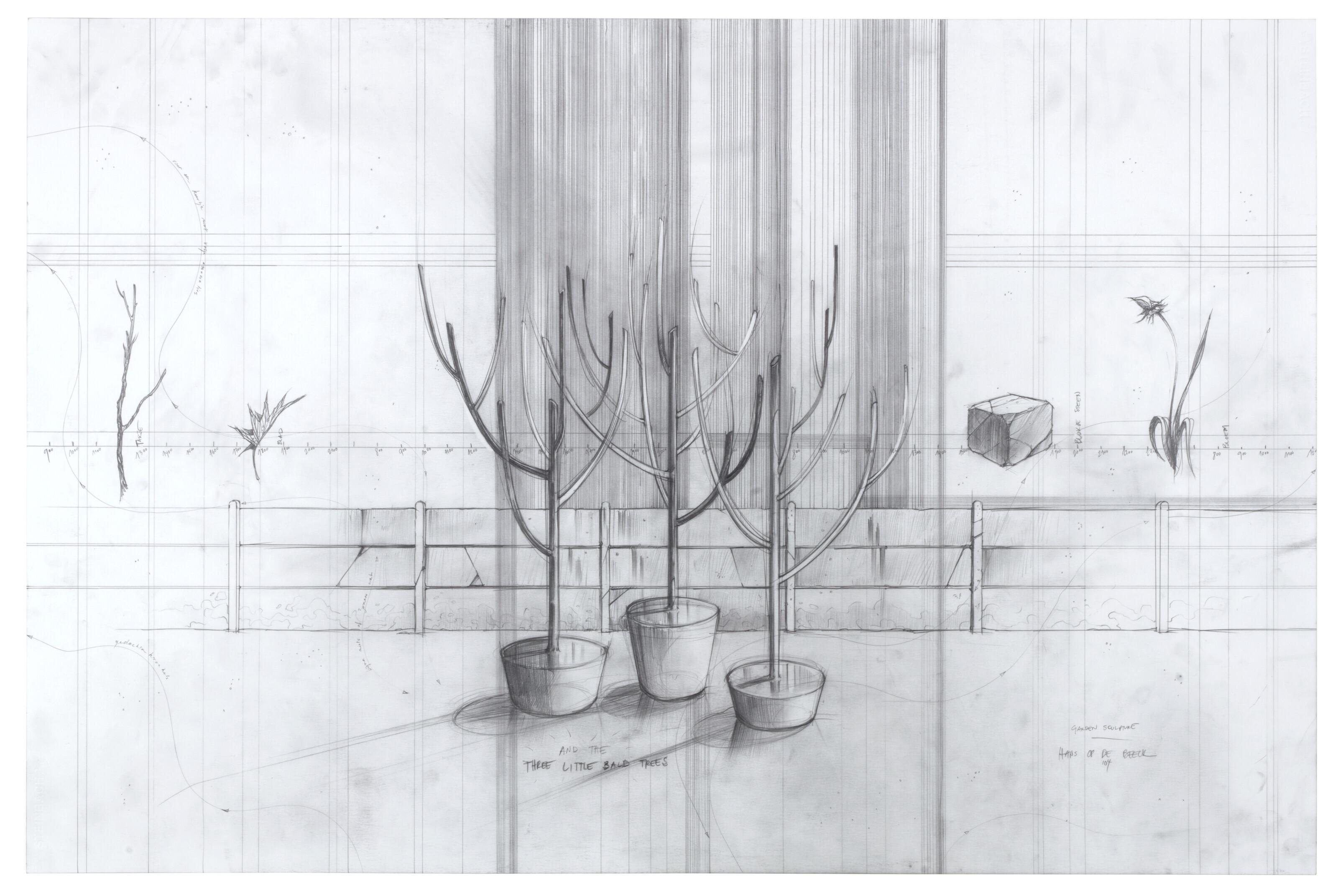 Hans op de Beeck - And The Three Little Bald Trees