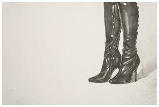 Hans Op De Beeck - Black Boots