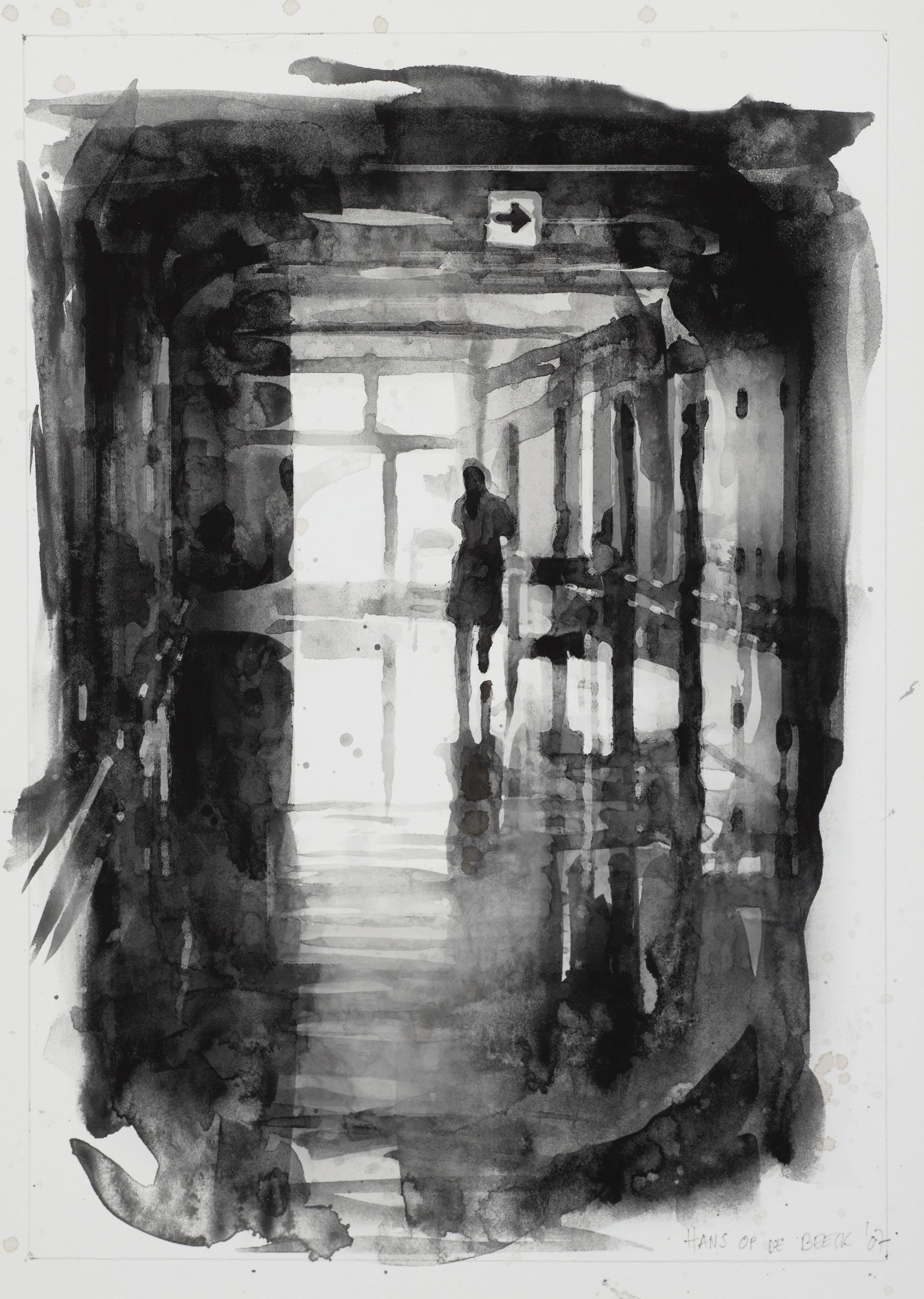 Hans Op De Beek - Hospital Corridor (2)