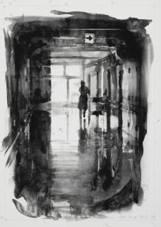 Hans Op De Beek - Hospital Corridor (2)