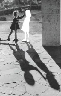 Hans-Peter Feldmann - Two Girls with Shadows
