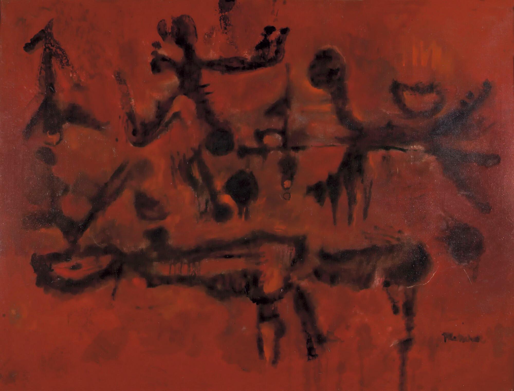 Hans Platschek - „Caiman rouge“.