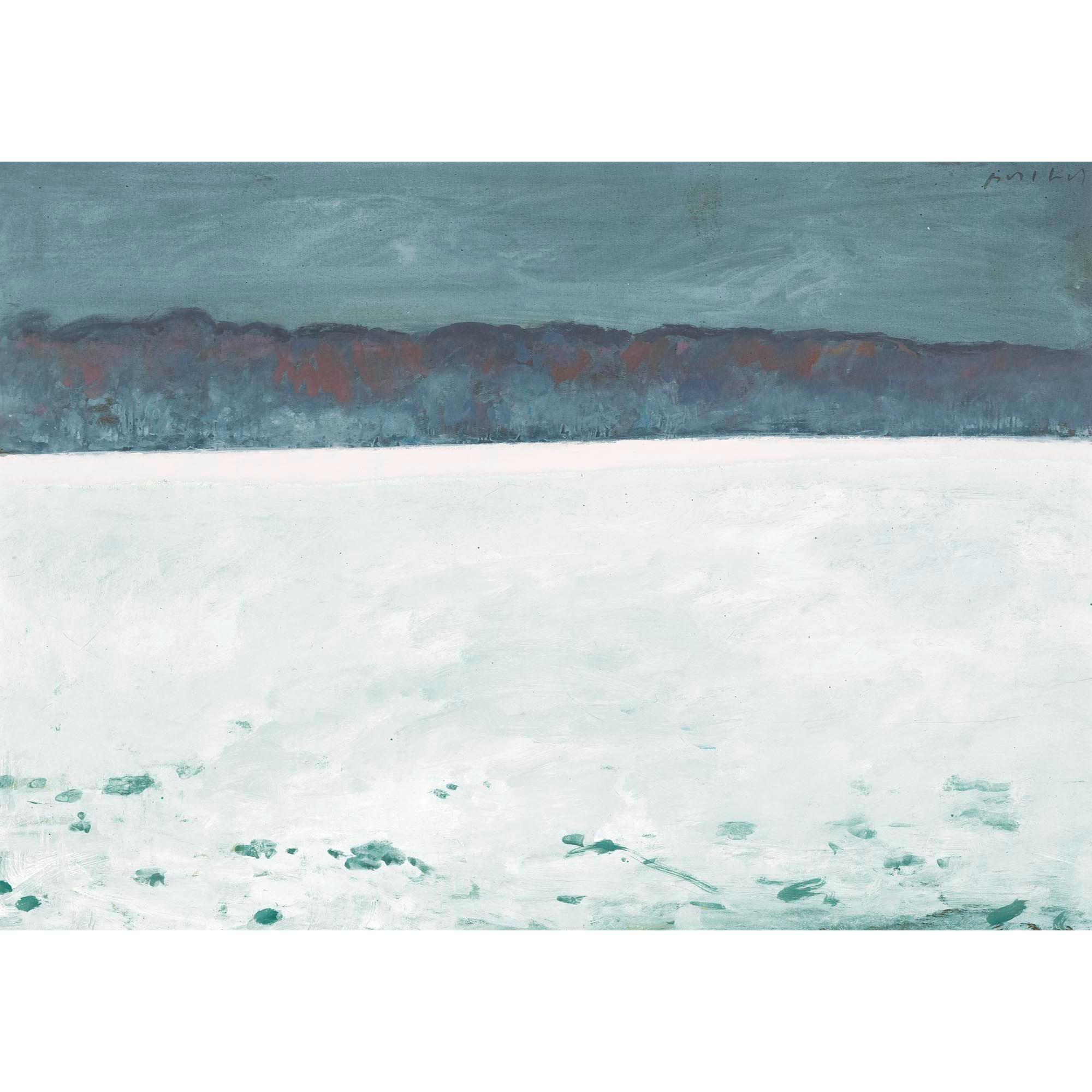 Hans Potthof - Winter An Der Reuss Winter At The Reuss