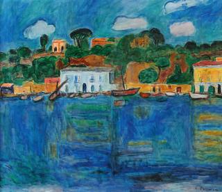 Hans Purrmann - Hafen von Porto d\'Ischia