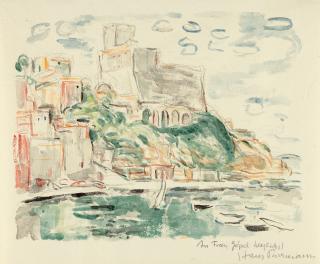 Hans Purrmann - Kastell von Lerici
