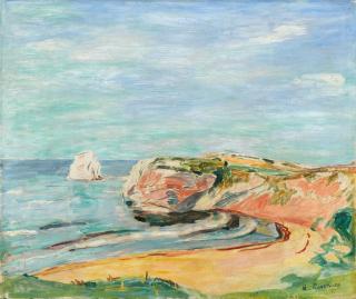 Hans Purrmann - Küstenlandschaft bei Sorrent