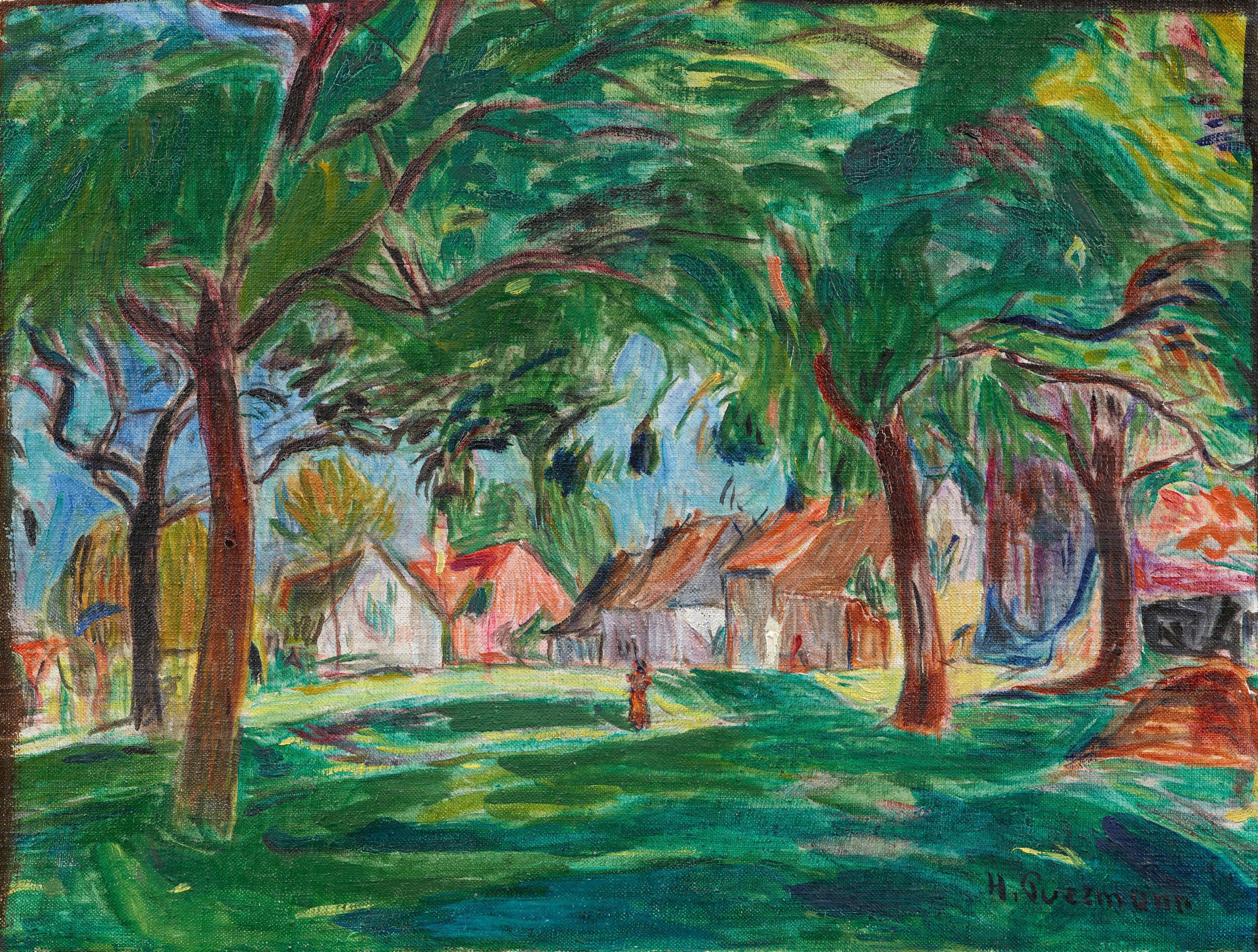 Hans Purrmann - Landschaft bei Langenargen