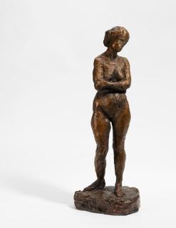 Hans Purrmann - Mädchen mit verschränkten Armen