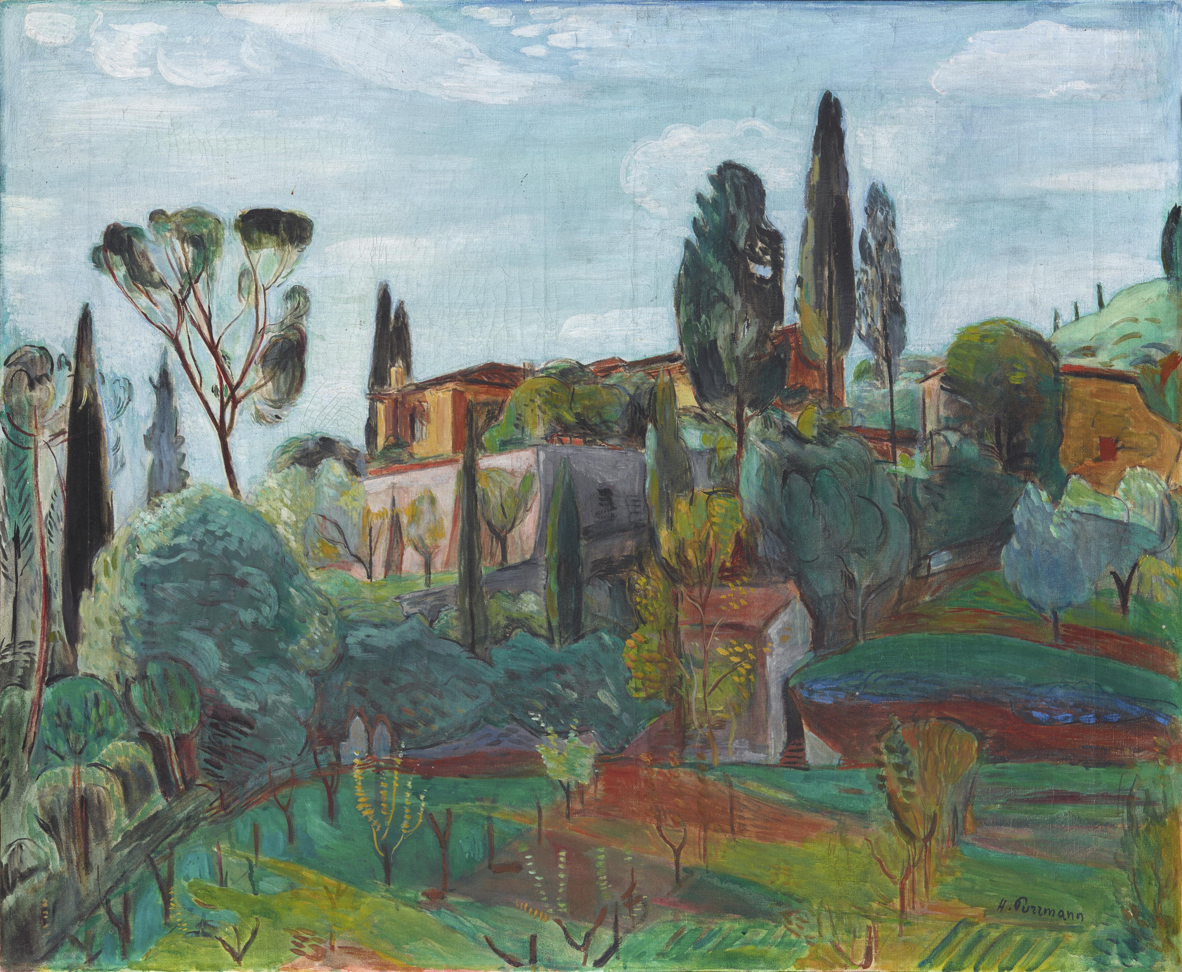 Hans Purrmann - San Francesco di Paola bei Florenz