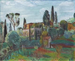 Hans Purrmann - San Francesco di Paola bei Florenz