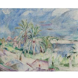 Hans Purrmann - Vue Du Port D\'Ischia