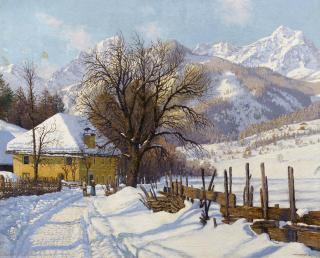 Hans Ranzoni I - Der Große Priel bei Hinterstoder in Ober-Österreich