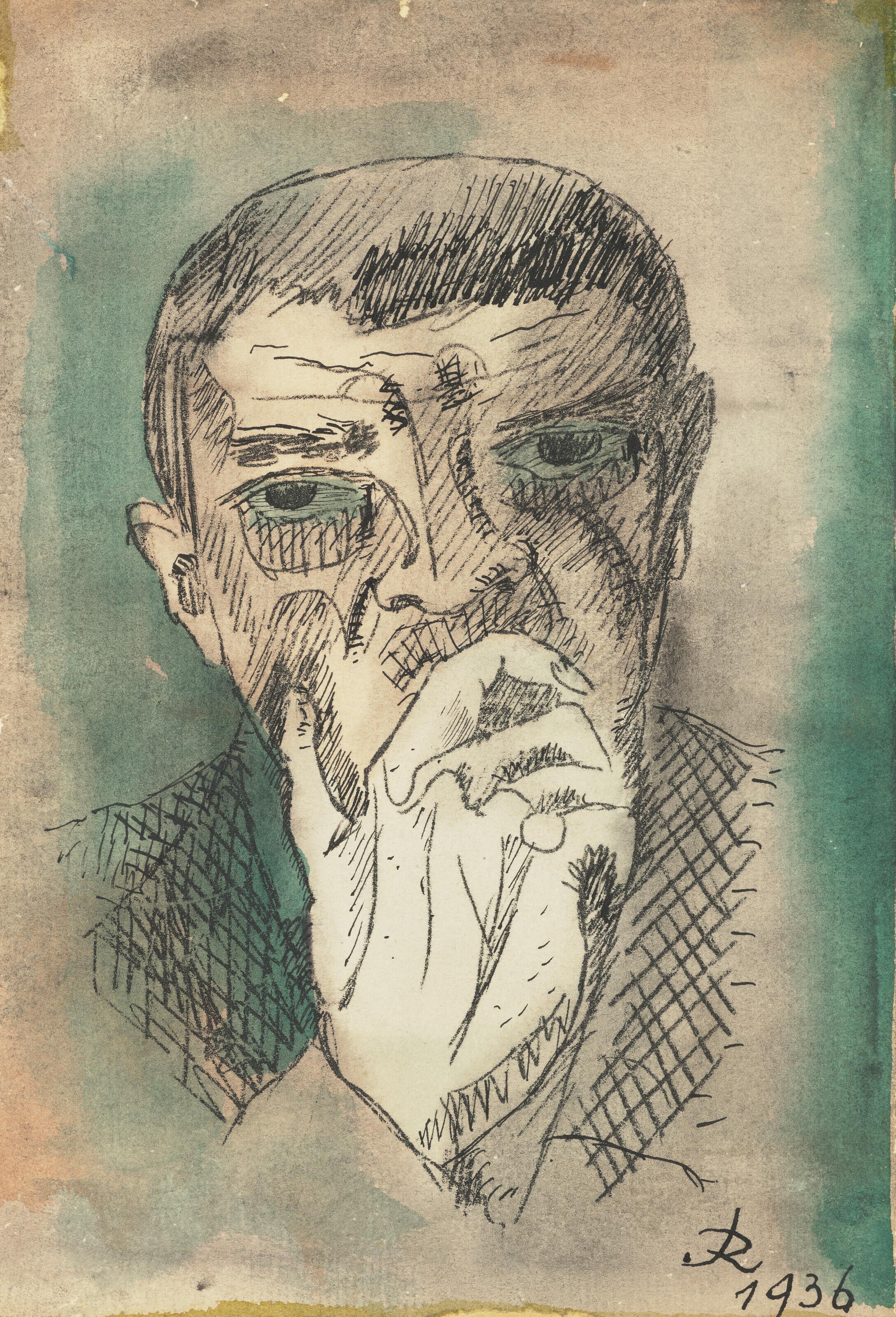 Hans Reichel - Autoportrait