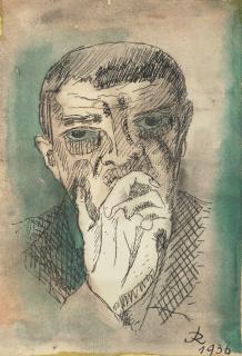 Hans Reichel - Autoportrait