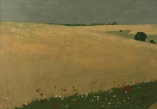 Hans Richard von Volkmann - Poppies in a Field