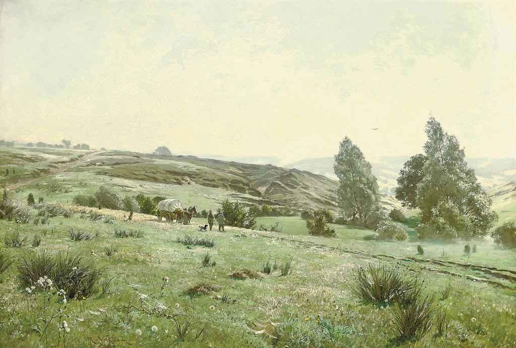 Hans Richard von Volkmann - The hunting party