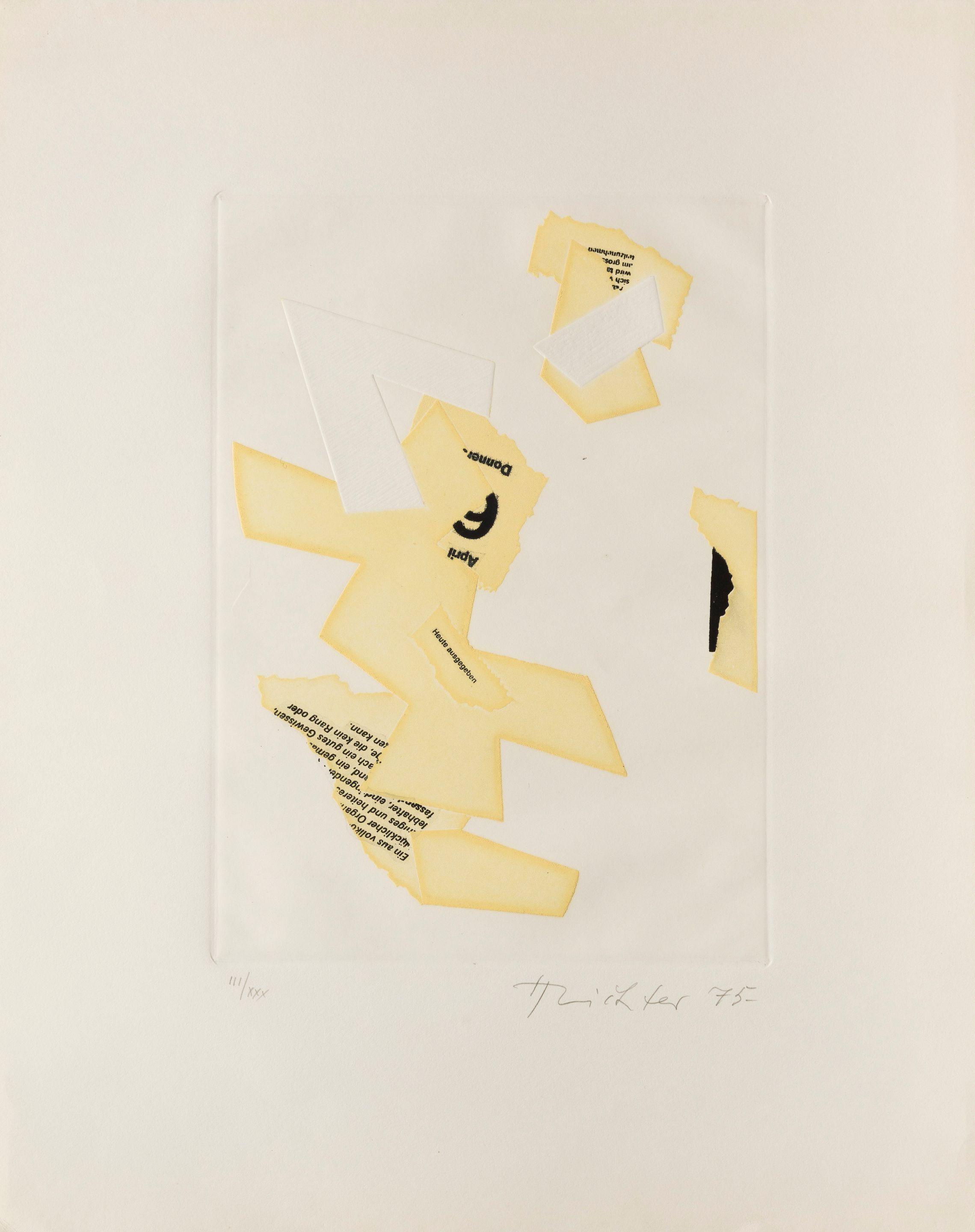 Hans Richter - Senza titolo, 1975