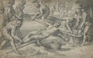 Hans Rottenhammer - Le Christ mis en Croix