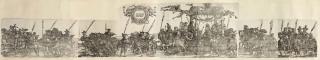 Hans Schäufelein the Elder - The Triumphal Cortege of Charles V (Holl. 50-57)
