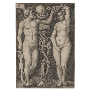Hans Sebald Beham - Adam and Eve