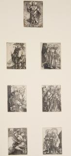 Hans Sebald Beham - Christ and the Twelve Apostles