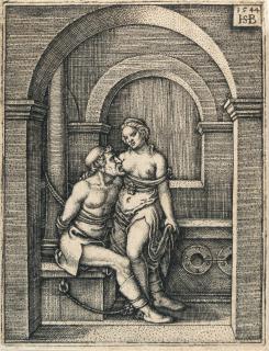 Hans Sebald Beham - Cimon und Pero