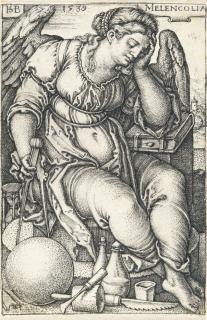 Hans Sebald Beham - Die Melancholie