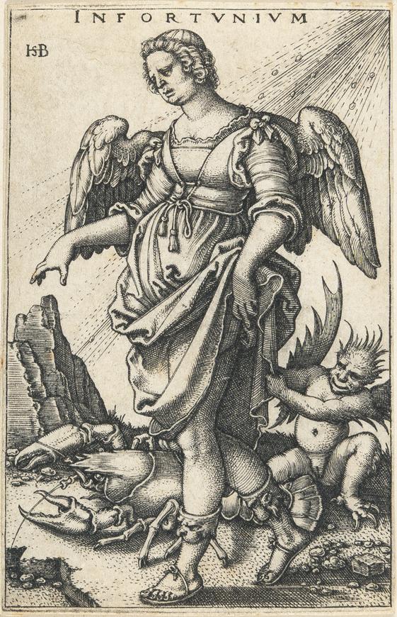 Hans Sebald Beham - Infortunium (Das Unglück)
