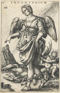 Hans Sebald Beham - Infortunium (Das Unglück)