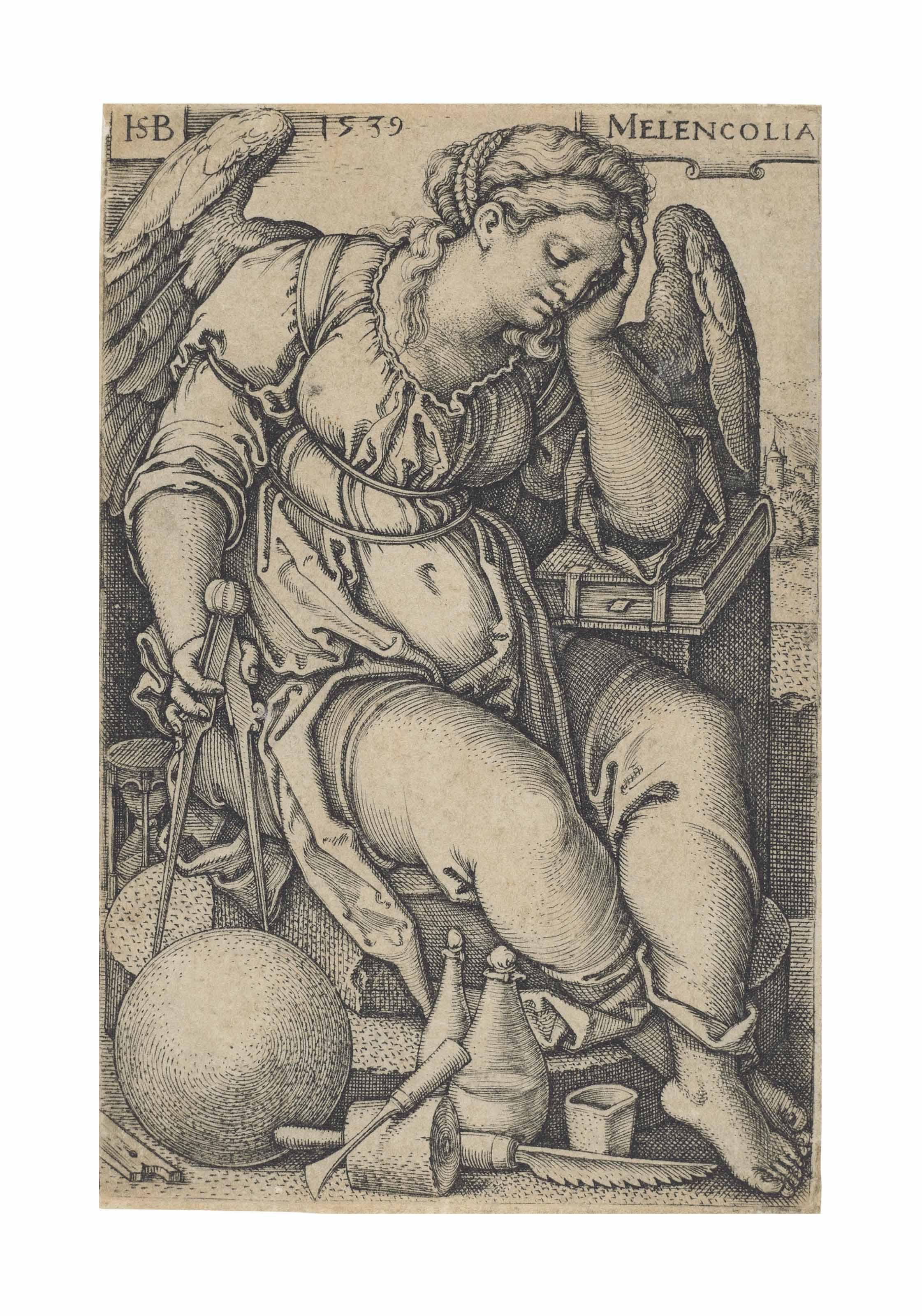 Hans Sebald Beham - Melencolia
