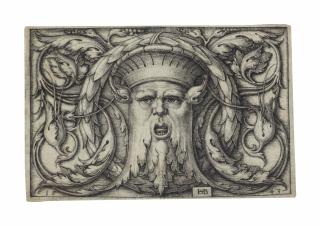 Hans Sebald Beham - Panel with a Mascaron