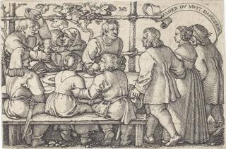 Hans Sebald Beham - Peasant\'S Feast