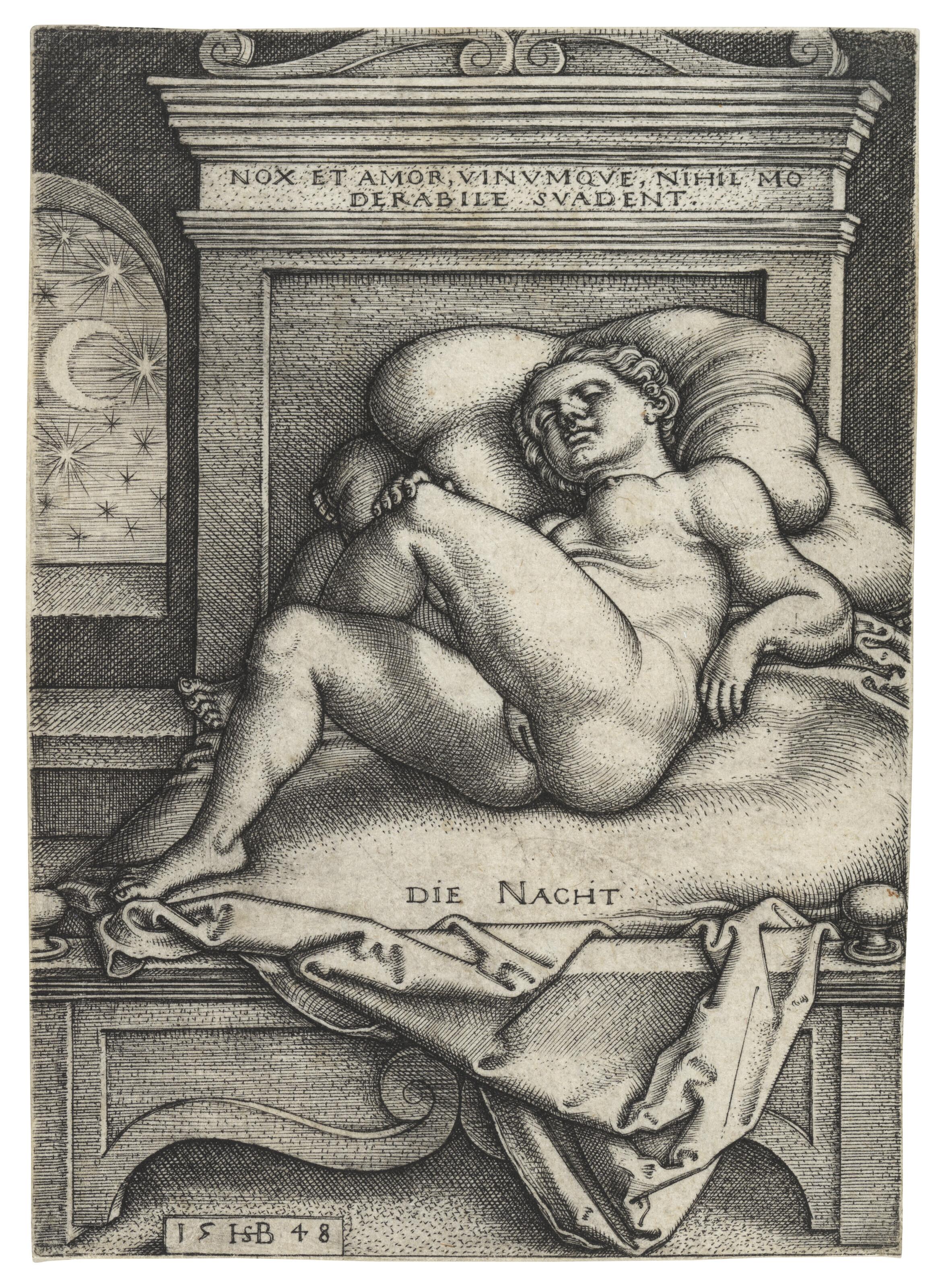 Hans Sebald Beham - The Night (\'Die Nacht\')