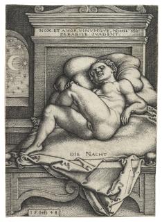 Hans Sebald Beham - The Night (\'Die Nacht\')