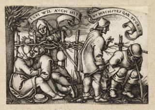 Hans Sebald Beham - The Peasant’S Feast, Or: The Twelve Months