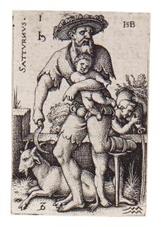 Hans Sebald Beham - The Seven Planets (B. 114-120; Holl. 116-122)