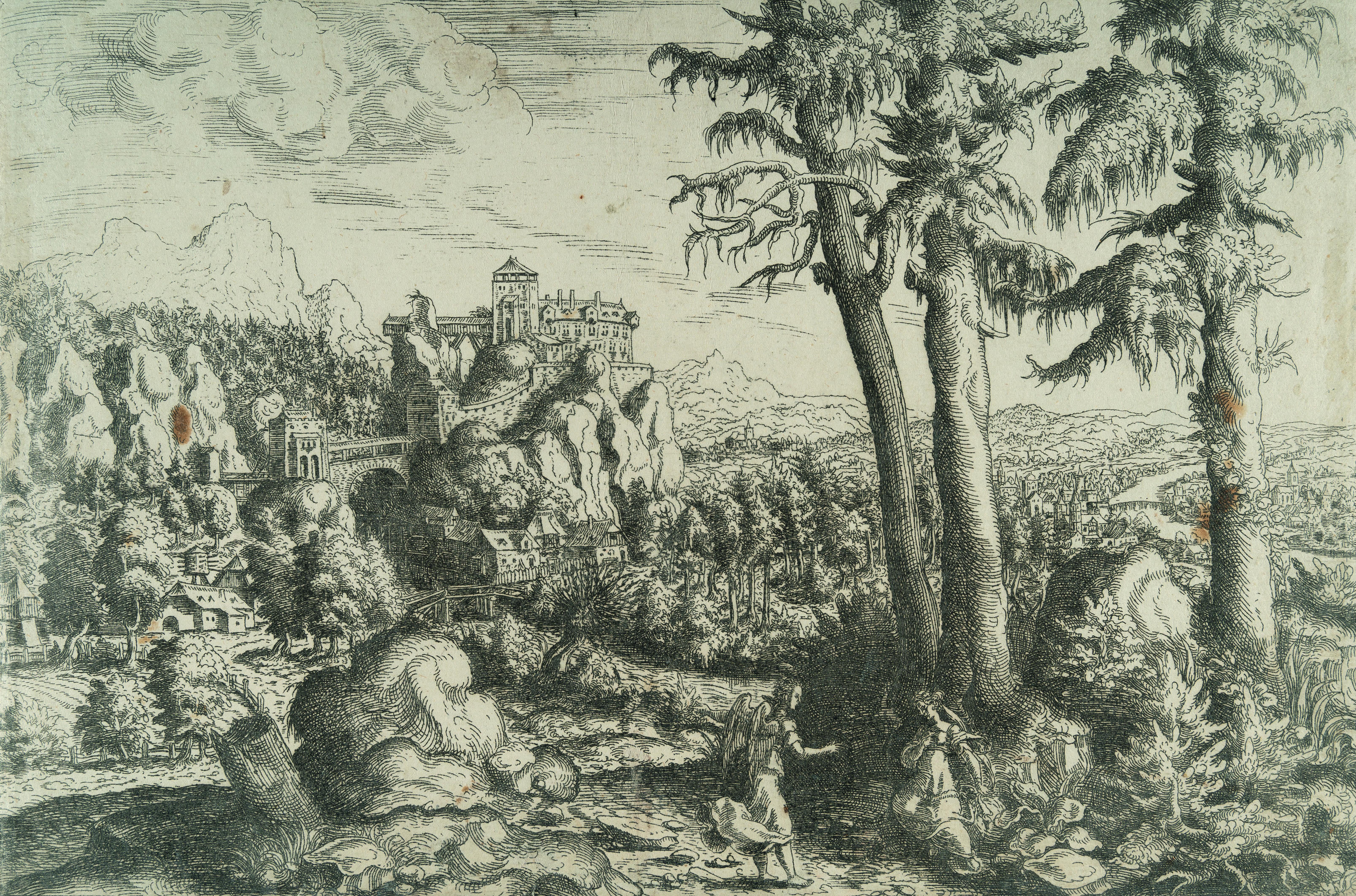 Hans Sebald Lautensack - Der Engel tröster Hagar