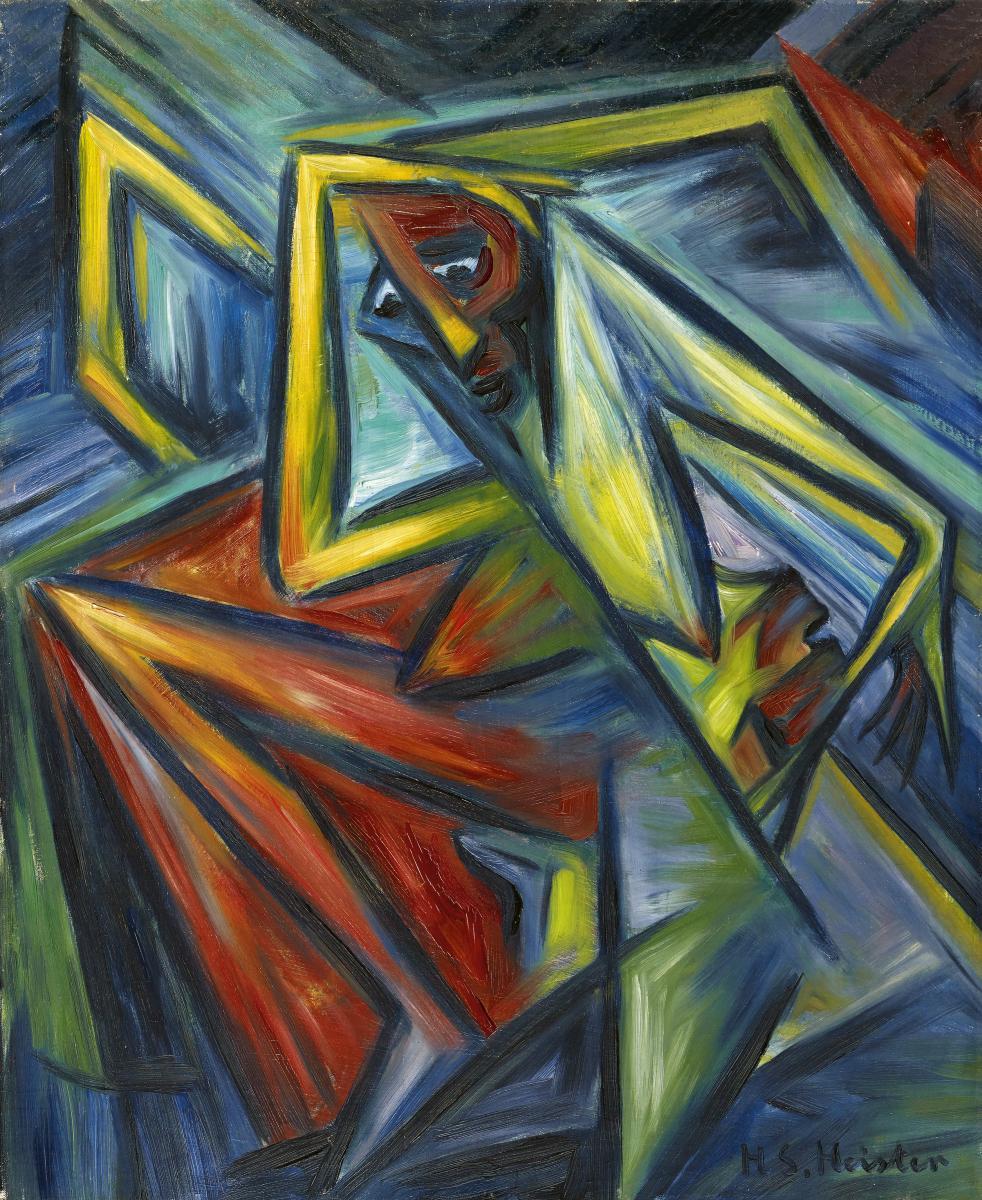 Hans Siebert von Heister - Ekstatische Figur (Flucht)