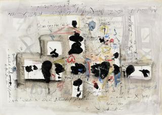 Hans Staudacher - Ohne Titel (Ach - wärst du doch in Düsseldorf geblieben)